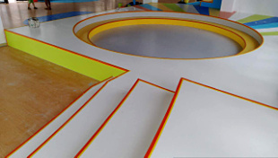 儿童游戏房间PVC地板案例